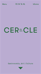 Mobile Screenshot of elcerclerestaurant.com